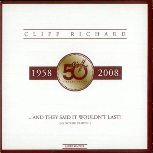 Cliff Richard And They Said It Wouldnt Last : Box Front